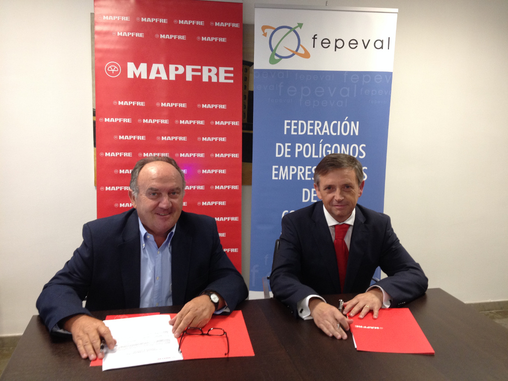 FEPEVAL y MAPFRE suscriben un Convenio de colaboración en materia de Seguros y Riesgos Empresariales