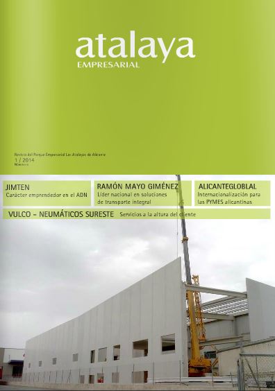 Sexta edición de la revista de la Entidad de Conservación del Polígono Industrial Las Atalayas (Alicante).