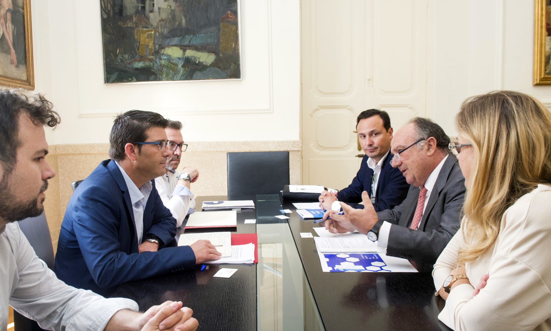 FEPEVAL se reúne con el President de la Diputació de València para la mejora de la gestión de las áreas empresariales.