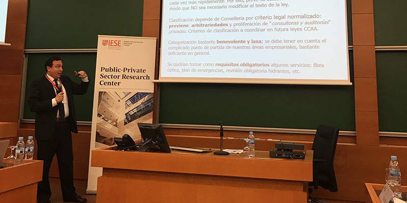 FEPEVAL participa en la II jornada de Gestión Pública sobre áreas industriales organizada por IESE en Barcelona.