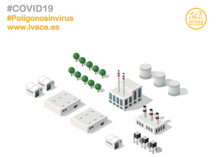 Guía práctica de medidas para parques empresariales sin virus de IVACE