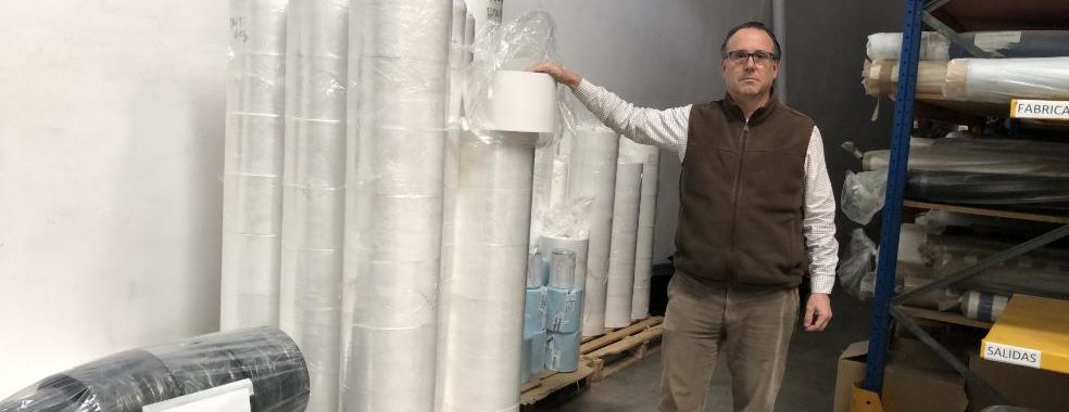 «Queremos colaborar», Gonzalo Julián Orduña, gerente de Textil Batavia