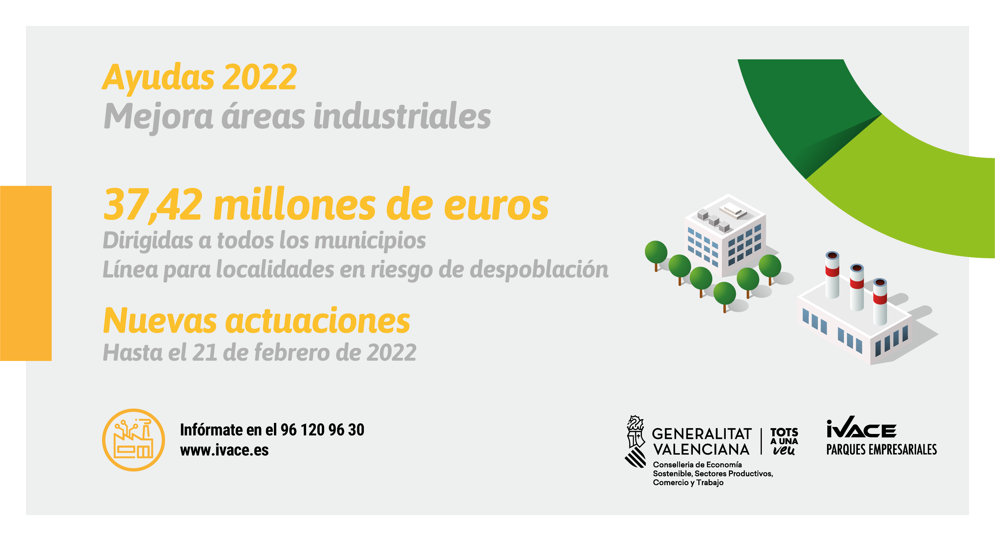 L’IVACE convoca ajudes per valor de més de 37 milions d’euros per a la ...