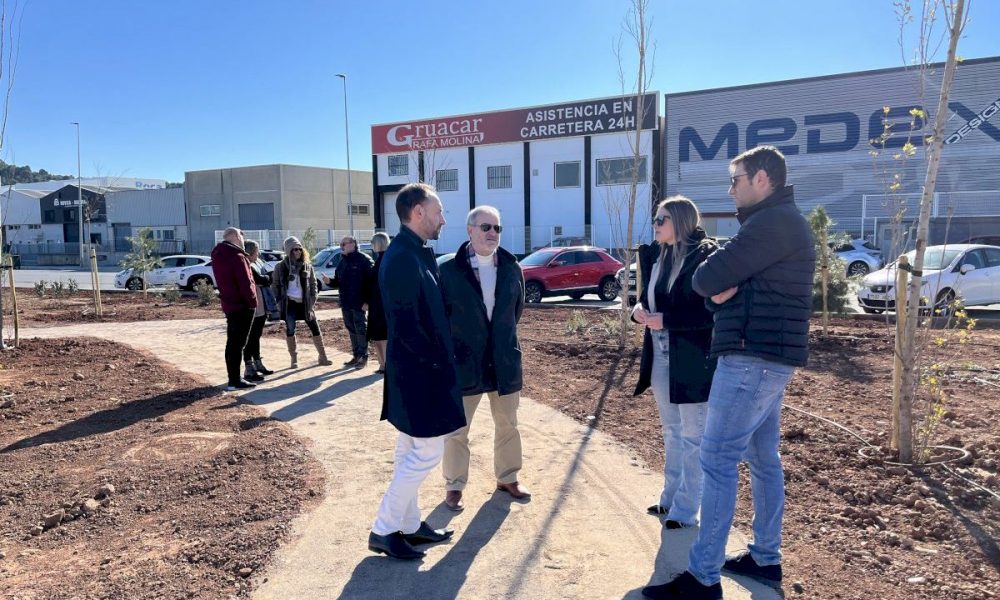 L’Ajuntament de la Vall d’Uixó visita les inversions de millora en el Polígon Belcaire