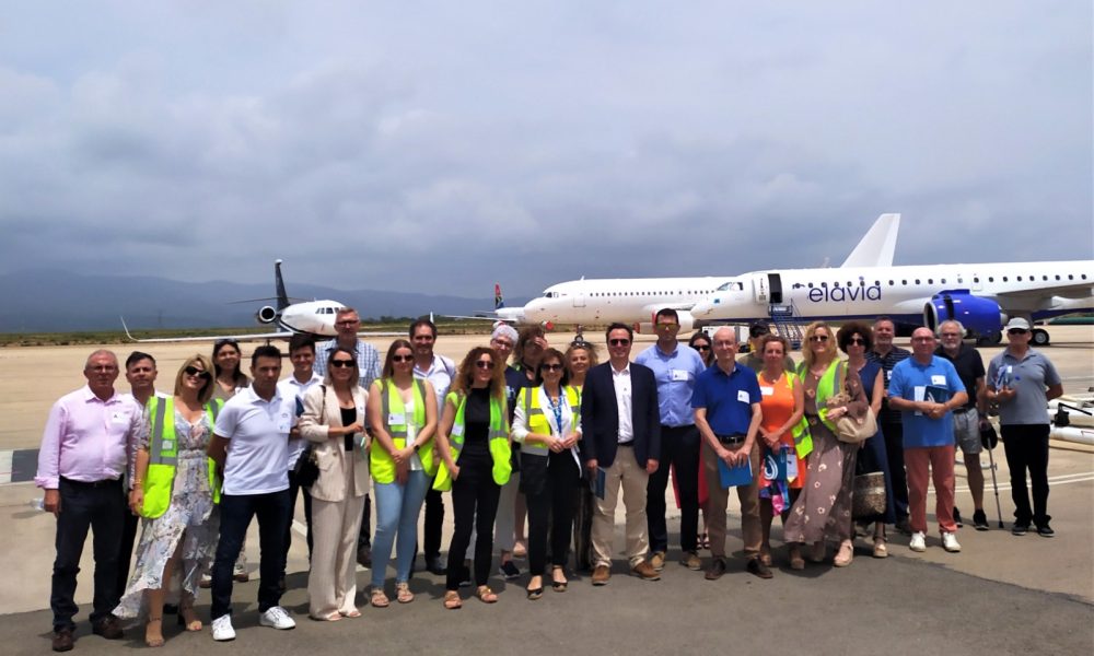 Fepeval visita l’aeroport de Castelló per a conéixer el seu potencial empresarial i logístic