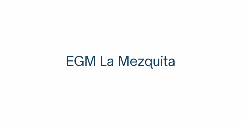 EGM MEZQUITA LA VALL