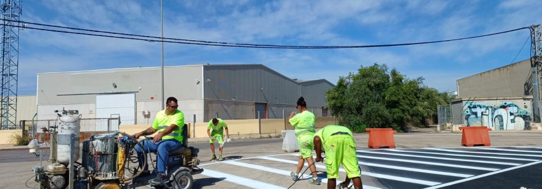 Finalizan las obras de construcción del parking para vehículos pesados al Polígono de Benicarló