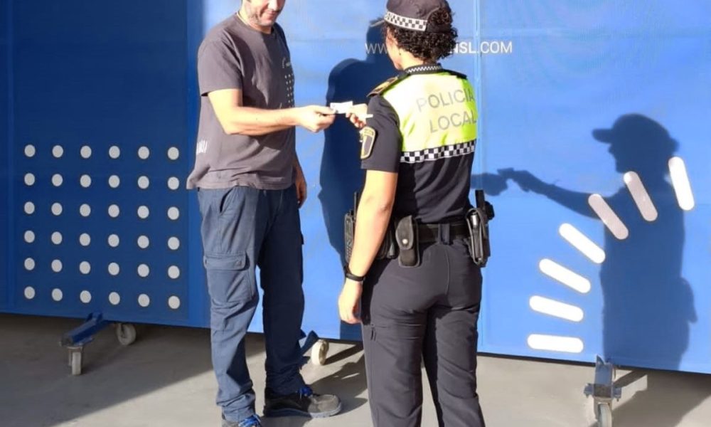 Policía Local de Almassora impulsa campaña para empresas de polígonos industriales