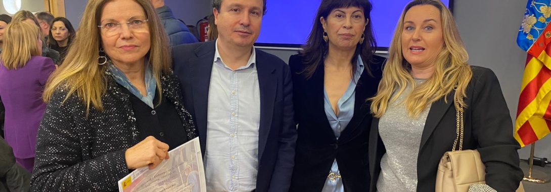 FEPEVAL celebra el reconeixement a Verónica Bosch com a Dona DANA en l’acte del 8M de la Delegació del Govern