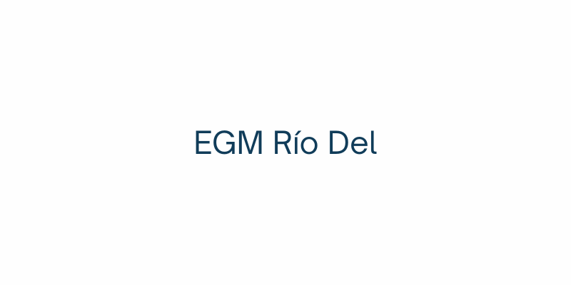 EGM Río Del